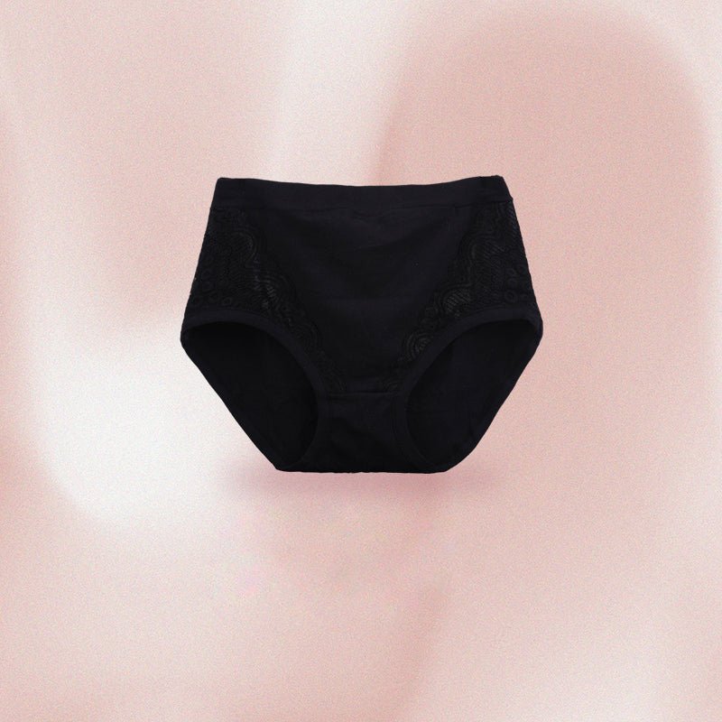 🔥2026 Plus Size Leak Proof Cotton High Waist Panties👍 (Buy 5 Get 5)