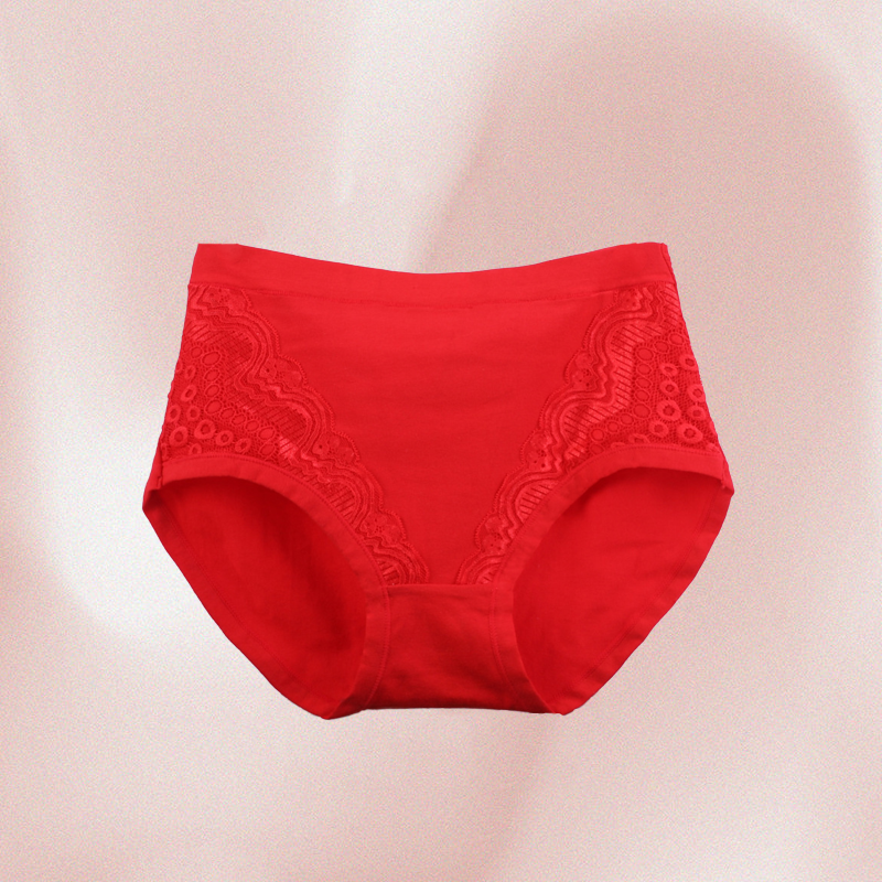 🔥2026 Plus Size Leak Proof Cotton High Waist Panties👍 (Buy 5 Get 5)