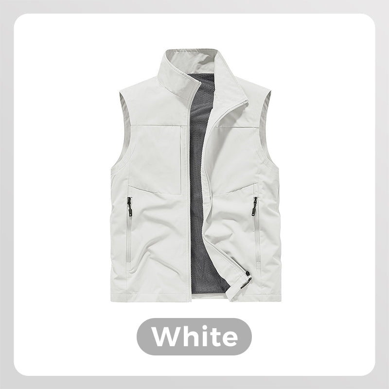 Men's Waterproof Outdoor Utility Vest