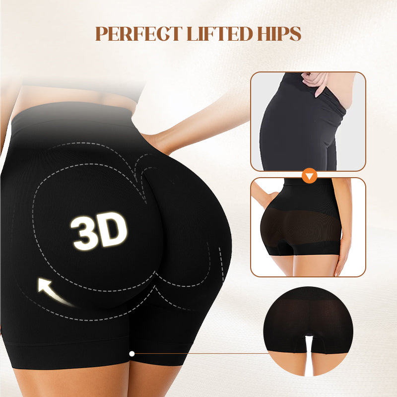 🔥Buy 1 Get 1 Free🔥Women's High-Waisted Ice Silk Tummy Control and Butt Lift Underwear