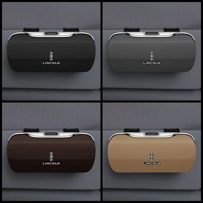 Christmas Pre-sale🎄50% OFF✨Car Sun Visor Glasses Storage Box