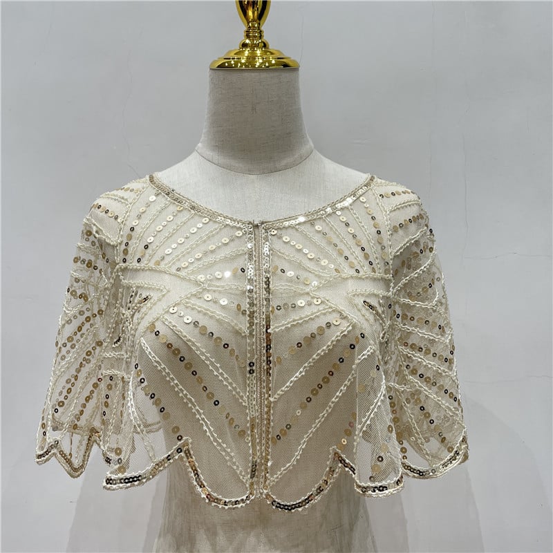 🔥 Vintage Lace Beaded Shawl🔥