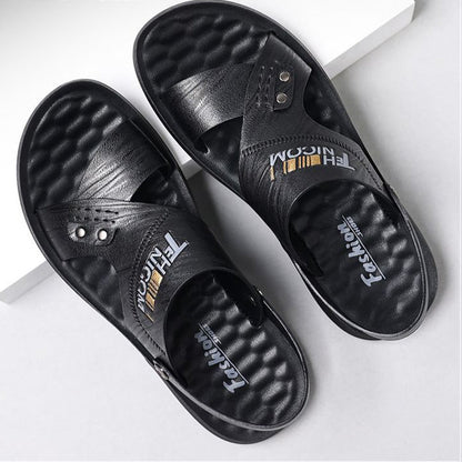 🔥 For a limited time only 🔥50% OFF Men's Slip Resistant 2-in-1 Open Toe Sandals
