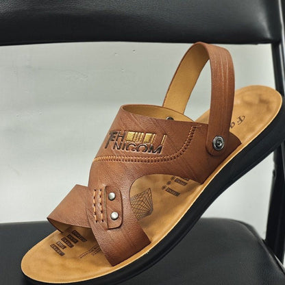 🔥 For a limited time only 🔥50% OFF Men's Slip Resistant 2-in-1 Open Toe Sandals