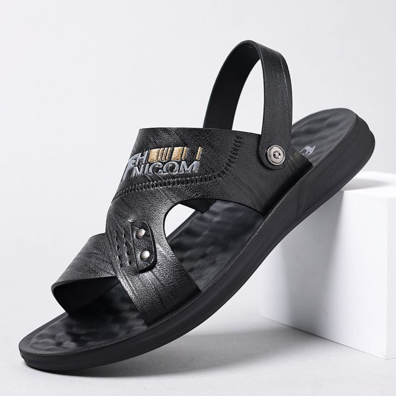 🔥 For a limited time only 🔥50% OFF Men's Slip Resistant 2-in-1 Open Toe Sandals