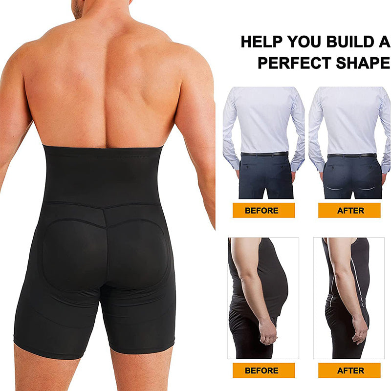 🔥Men's High-Waisted Butt Lifter Shapewear