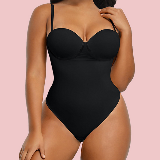 Women's Back Lace-up Shapewear Bodysuit