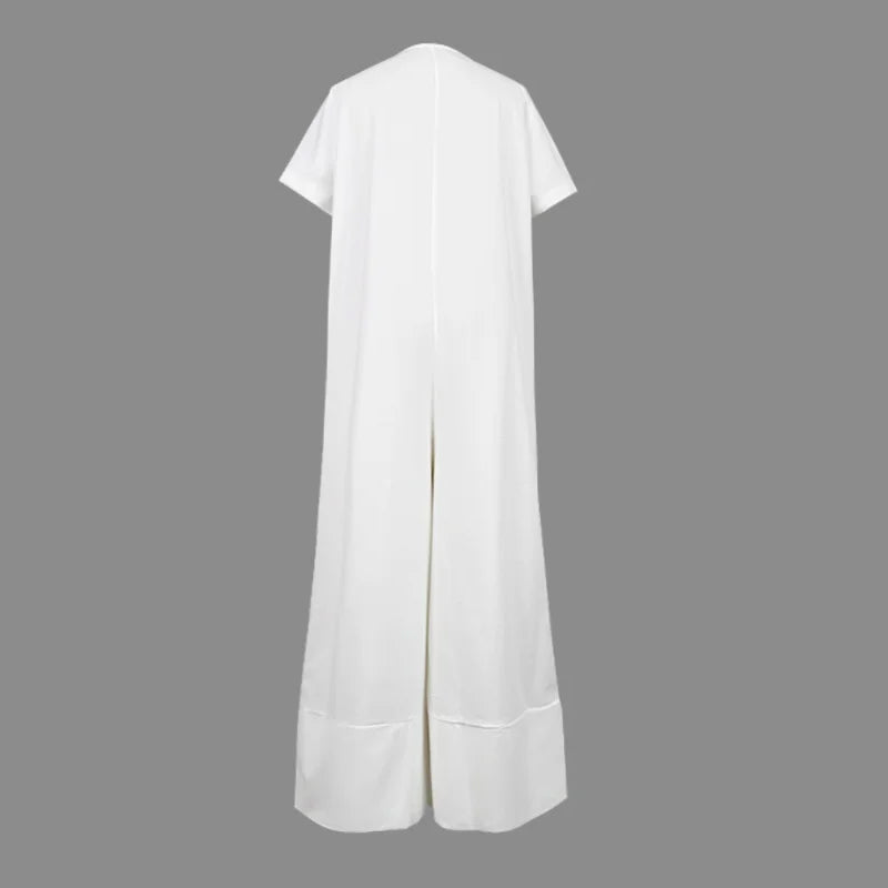 ⏳Time-limited Special⏰Women's Fashion V-Neck Loose Jumpsuit